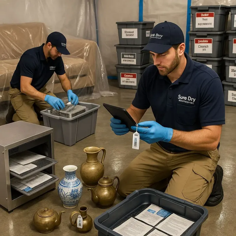 Content Protection and Restoration process in Adamstown, MD